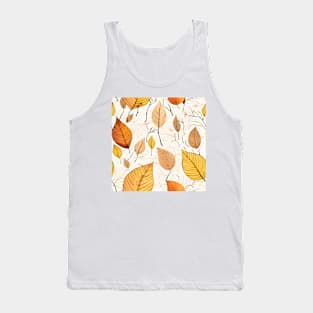 Autumn Leaves Pattern 8 Tank Top